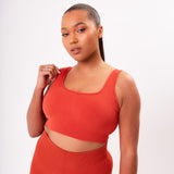 The Luxe Ribbed Sports Bra