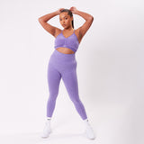 The 'Energy' Sports Bra - Violet