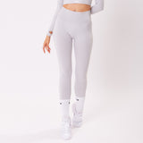 The 'Energy' Scrunch & Seamless Leggings - Baby Grey