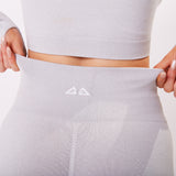 The 'Energy' Scrunch & Seamless Leggings - Baby Grey