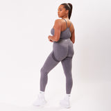 The 'Energy' Scrunch & Seamless Leggings - Charcoal