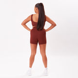 The Luxe Ribbed Cycling Shorts