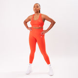 The 'Sculpt' Seamless Leggings - Coral