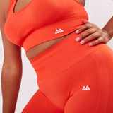 The 'Sculpt' Sports Bra - Coral