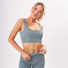  The Luxe Ribbed Sports Bra